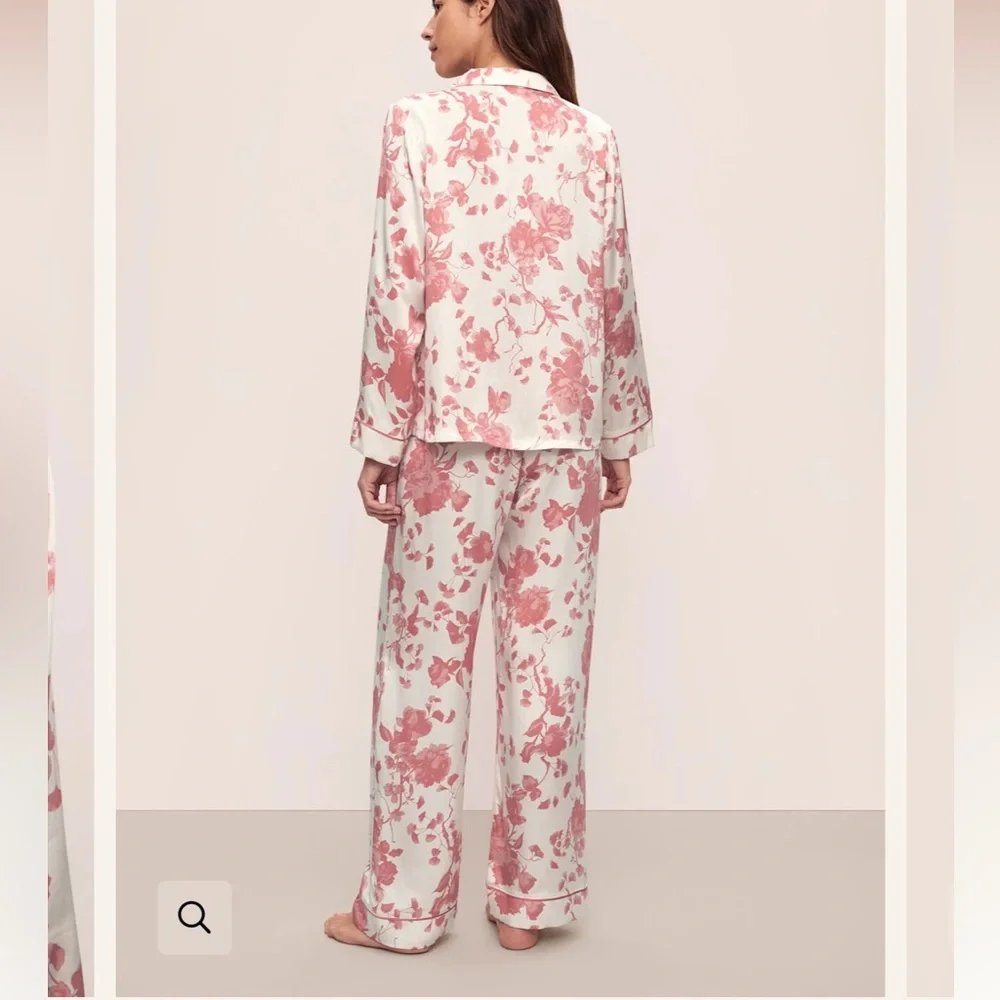 Eberjey x L’AGENCE Inez silk pajamas - Picture 3 of 3